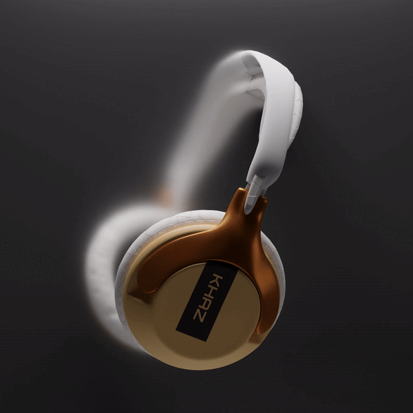 Khaz Headphones — Product visualization